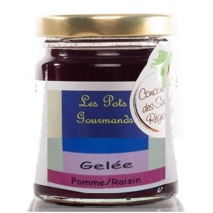 Gelée pomme-raisin - Les Pots Gourmands